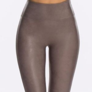 Spanx Antique Rose Faux Leather Leggings